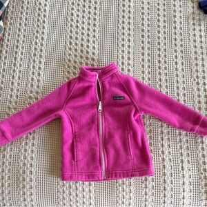 Columbia Vibrant Pink Fleece Jacket